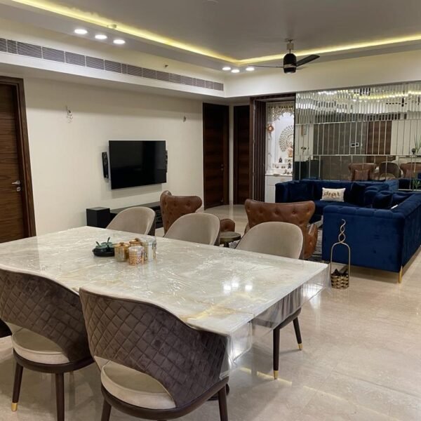 M3m golf estate Living Room - Dining Table