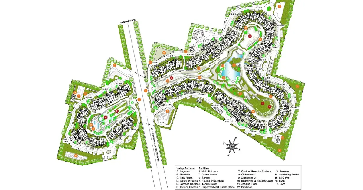 IREO Layout plan